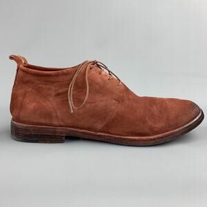SARTORI GOLD Size 11 Brick Antique Lace Up Boots